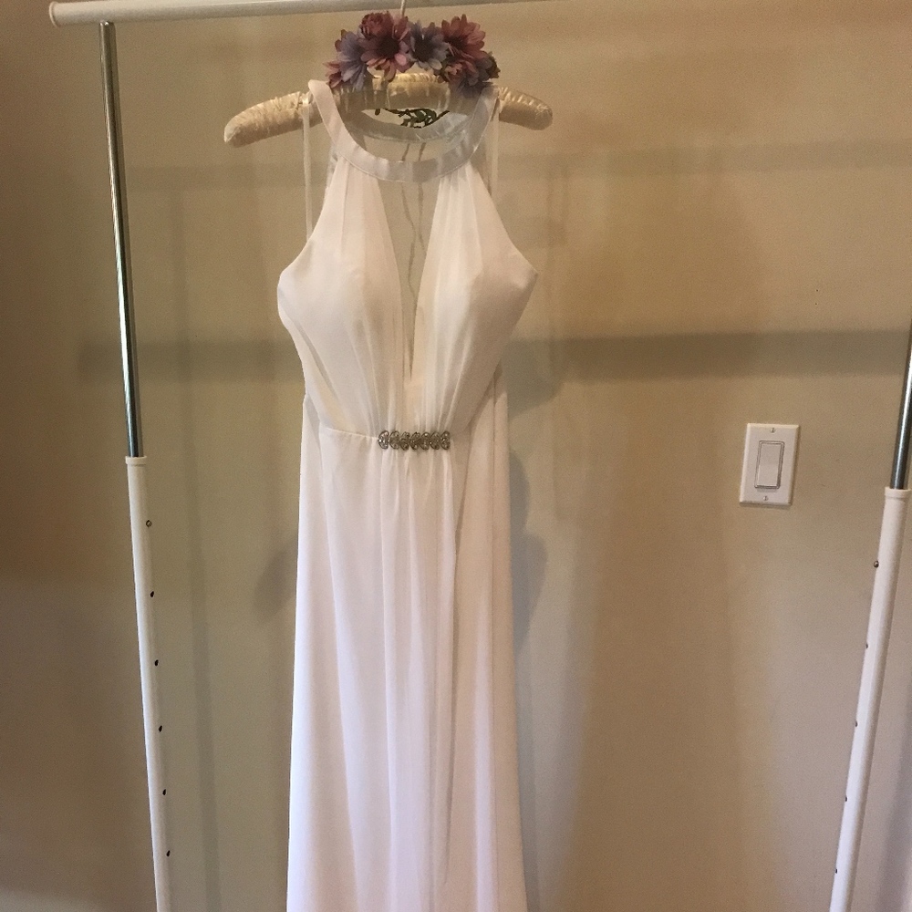 White gown